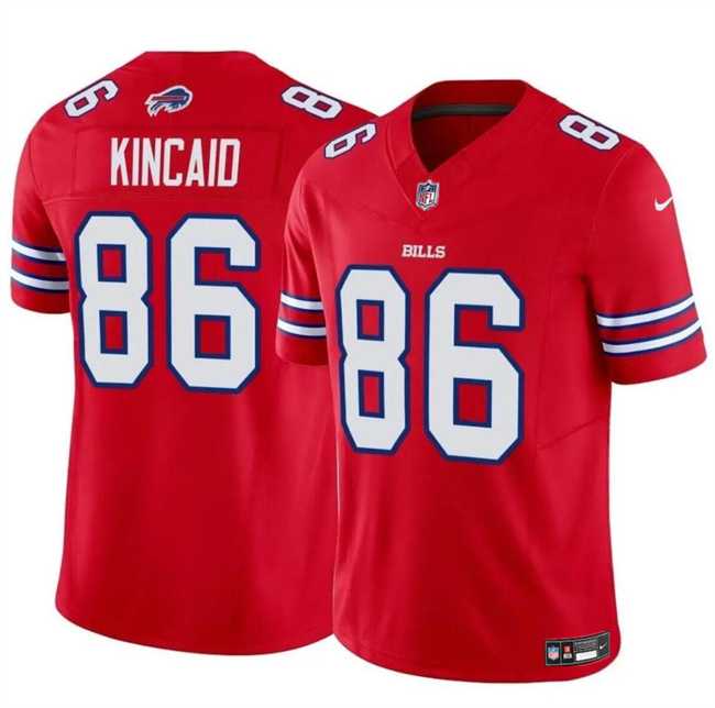 Men & Women & Youth Buffalo Bills #86 Dalton Kincaid Red 2024 F.U.S.E. Vapor Untouchable Limited Stitched Football Jersey->buffalo bills->NFL Jersey